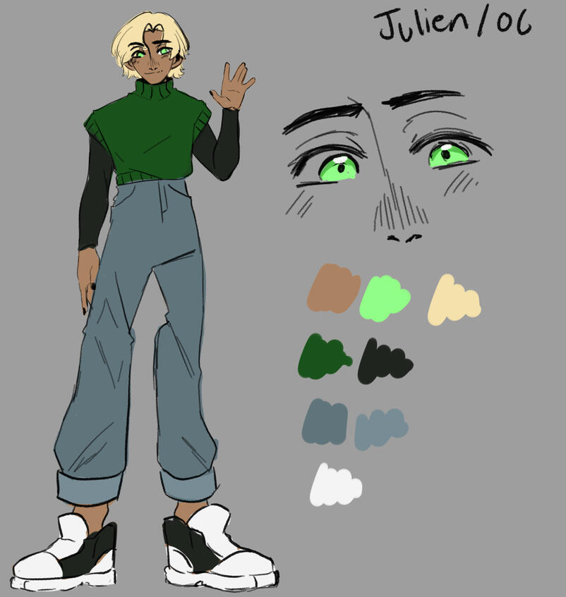 Julien - Character Design - June 2024