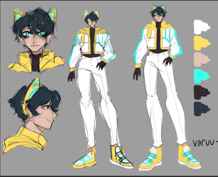 Varuu - Character Design - June 2024