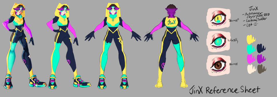 JinX - Character Design - June 2024