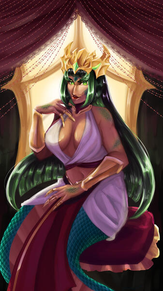 Nickybois #Snake Lady Art Contest - September 2024